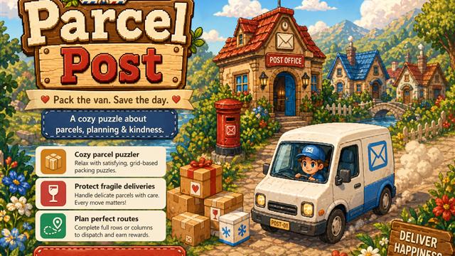 Parcel Post cozy postal puzzle game preview