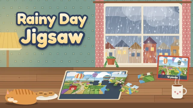 Rainy Day Jigsaw free jigsaw puzzles online cover artwork