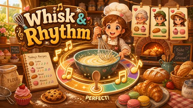 Whisk & Rhythm cozy bakery rhythm game preview